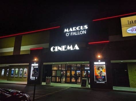 Marcus o fallon cinema - Marcus O'Fallon Cinema. Read Reviews | Rate Theater 1320 Central Park Dr., O'Fallon, IL 62269 618-624-7363 | View Map. Theaters Nearby Lincoln Theatre (5.6 mi) ... 